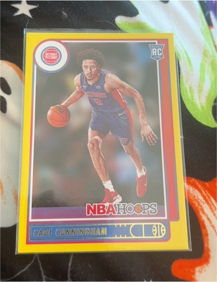 2021-22 Panini NBA Hoops #201 Cade Cunningham — front