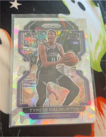 2021-22 Panini Prizm #196 Tyrese Haliburton — front
