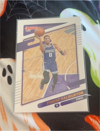 2021-22 Panini Donruss #43 Tyrese Haliburton — front