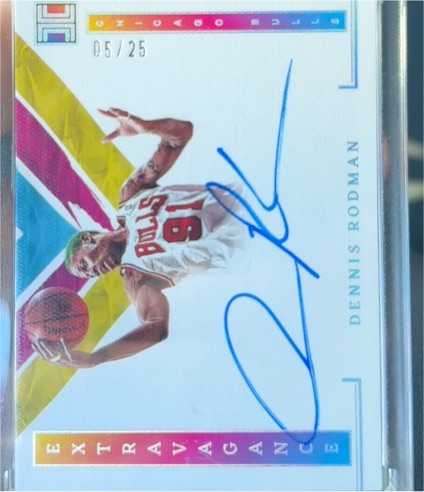 2022-23 Panini Impeccable Extravagance #Dennis Rodman — front