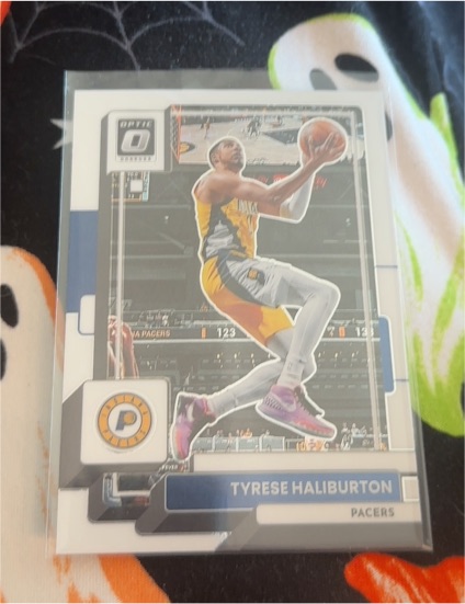 2022-23 Panini Donruss Optic #99 Tyrese Haliburton — front