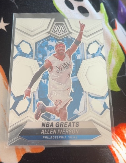 2023-24 Panini Mosaic #300 Allen Iverson NBA Greats — front