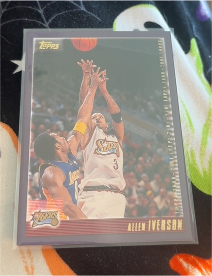 2000-01 Topps #165 Allen Iverson — front