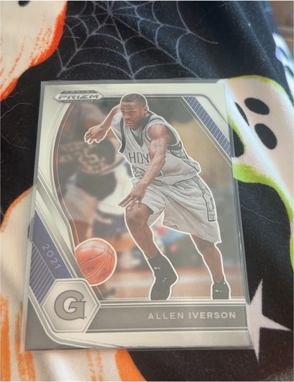 2021-22 Panini Prizm Draft Picks #85 Allen Iverson — front