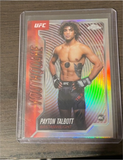 2025 Topps Chrome UFC #YTQ-9 Payton Talbott Youthquake — front