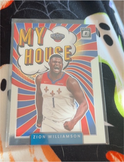 2021-22 Panini Donruss Optic #10 Zion Williamson My House — front
