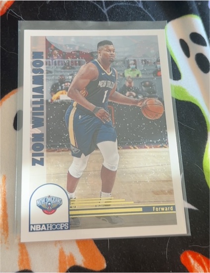 2022-23 Panini NBA Hoops Tribute #296 Zion Williamson — front