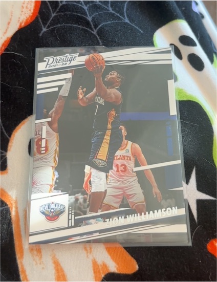 2021-22 Panini Chronicles Prestige #66 Zion Williamson — front