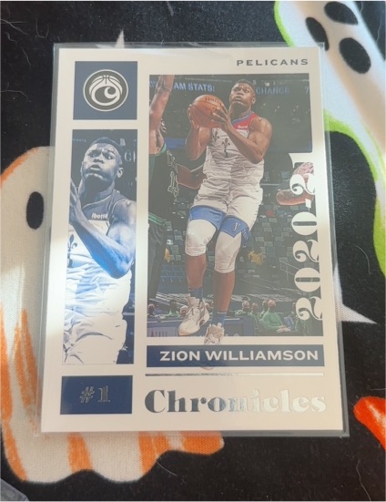 2020-21 Panini Chronicles #42 Zion Williamson — front