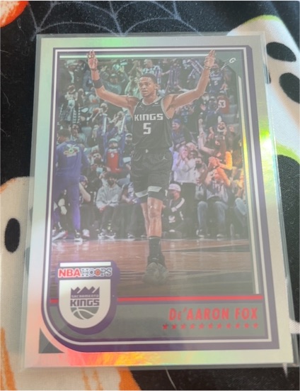 2022-23 Panini NBA Hoops #157 De'Aaron Fox — front