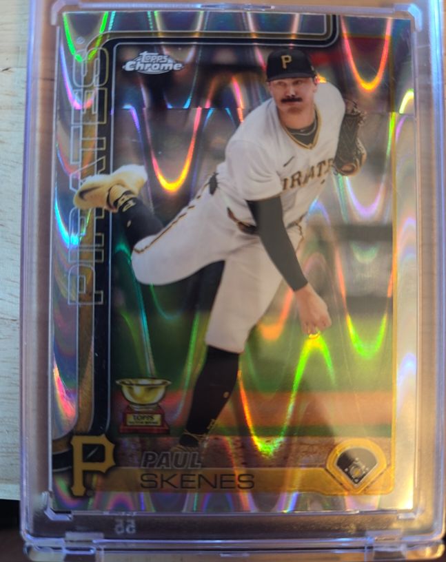 2025 Topps Chrome #300 Paul Skenes — front