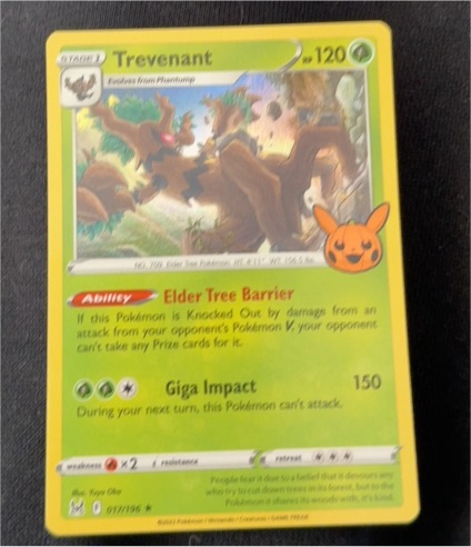 2023 Pokémon Trick or Trade #017 Trevenant — front