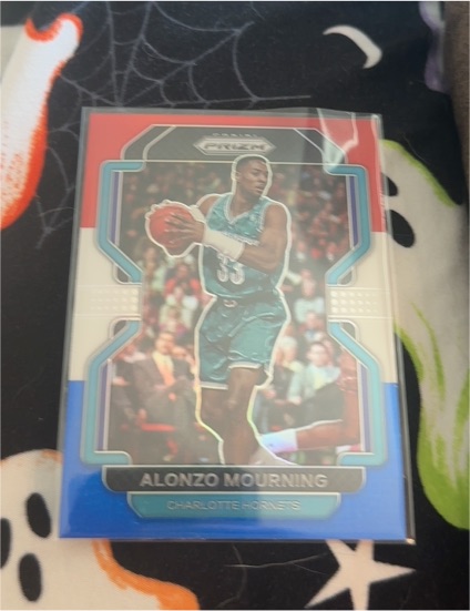 2021-22 Panini Prizm #270 Alonzo Mourning — front
