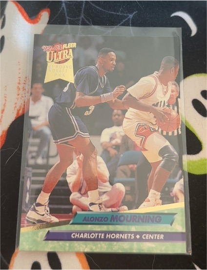 1992-93 Fleer Ultra #193 Alonzo Mourning — front