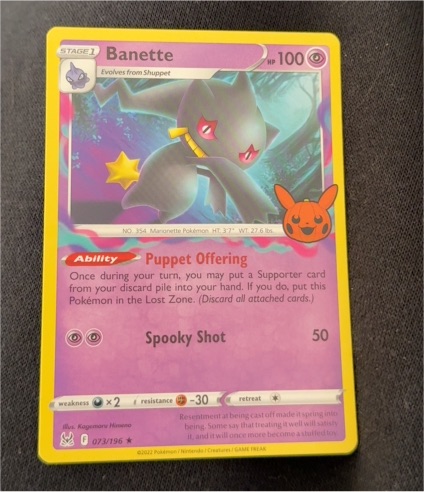 2023 Pokémon Trick or Trade #073 Banette — front