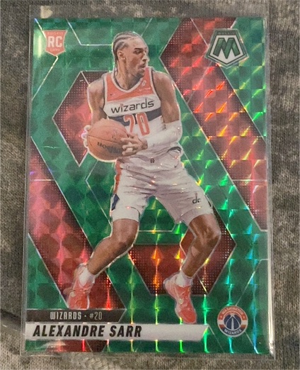 2024-25 Panini Mosaic #216 Alexandre Sarr — front