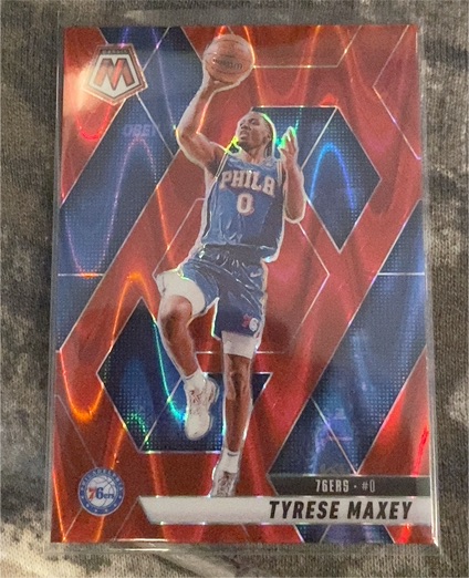 2024 Panini Mosaic #0 Tyrese Maxey — front