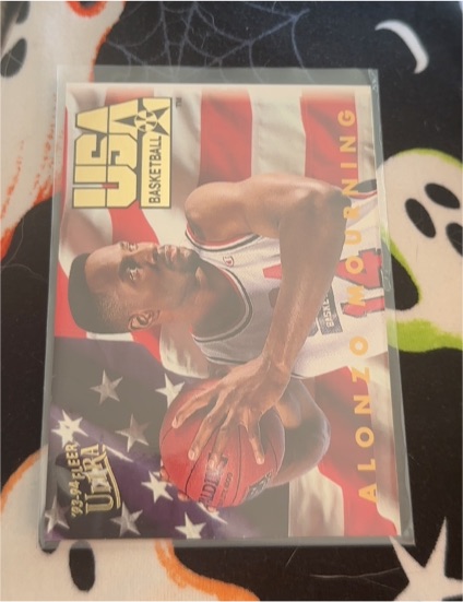 1993-94 Fleer Ultra #367 Alonzo Mourning — front