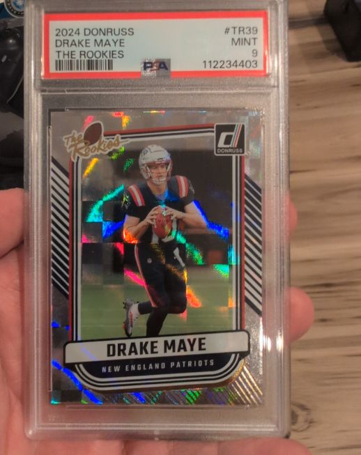 2024 Panini Donruss The Rookies #TR-39 Drake Maye — front