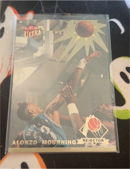 1992-93 Fleer Ultra Rejector #1 Alonzo Mourning — front