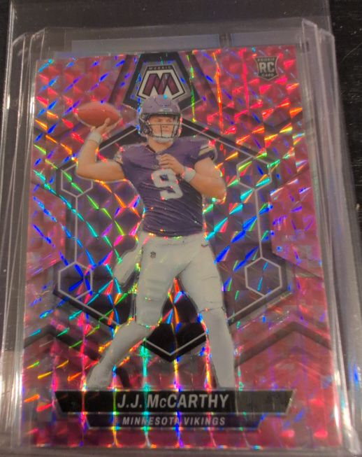 2024 Panini Mosaic #310 J.J. McCarthy — front