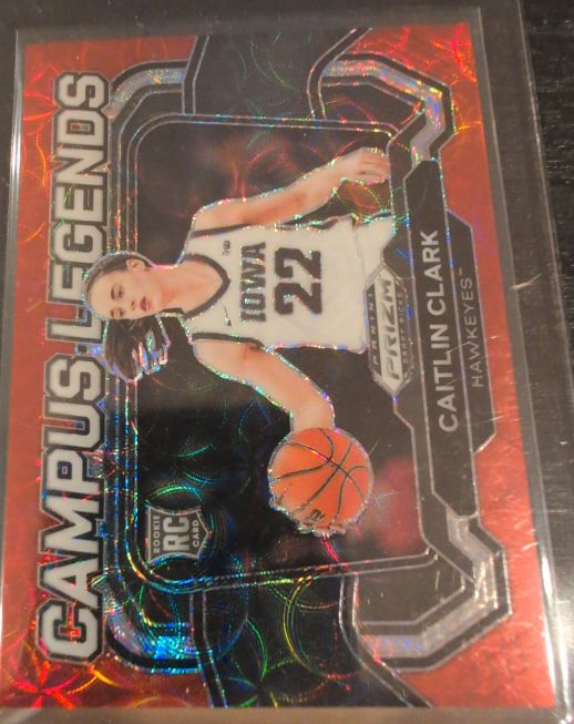2024 Panini Prizm Draft Picks Campus Legends #5 Caitlin Clark — front