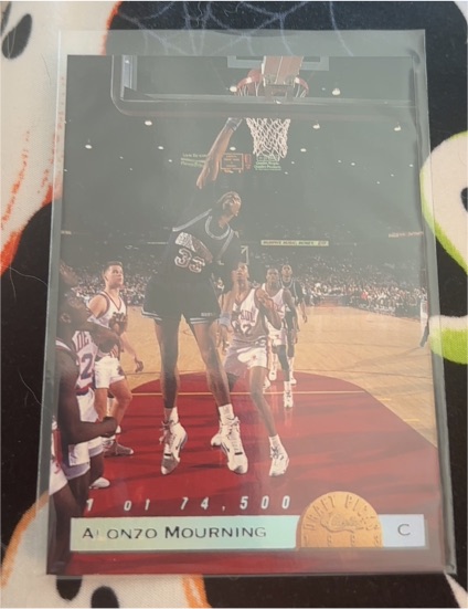 1993 Classic Draft Picks #LP10 Alonzo Mourning — front