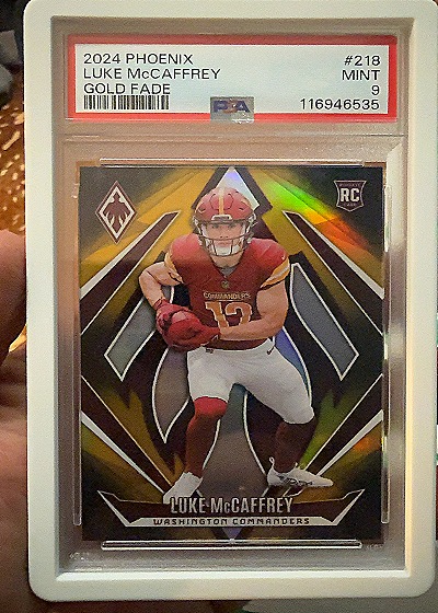 2024 Panini Phoenix #218 Luke McCaffrey — front