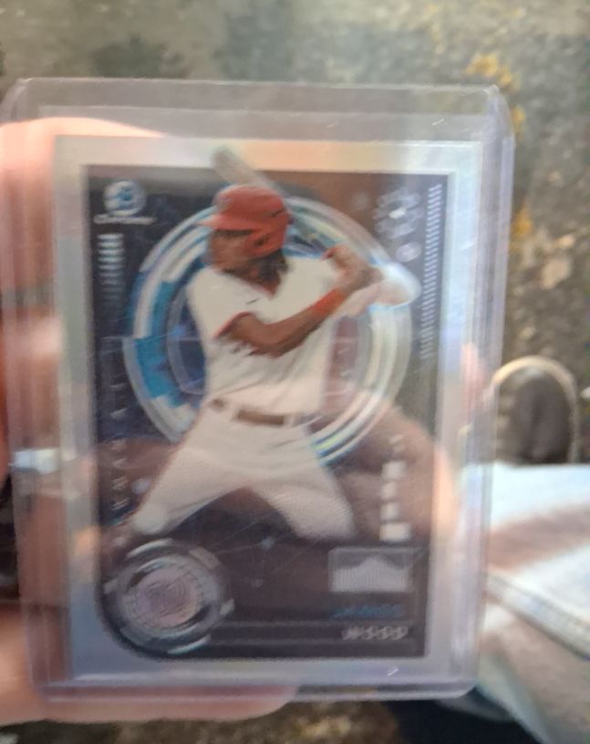 2024 Bowman AI #BAI-17 James Wood Rookie — front