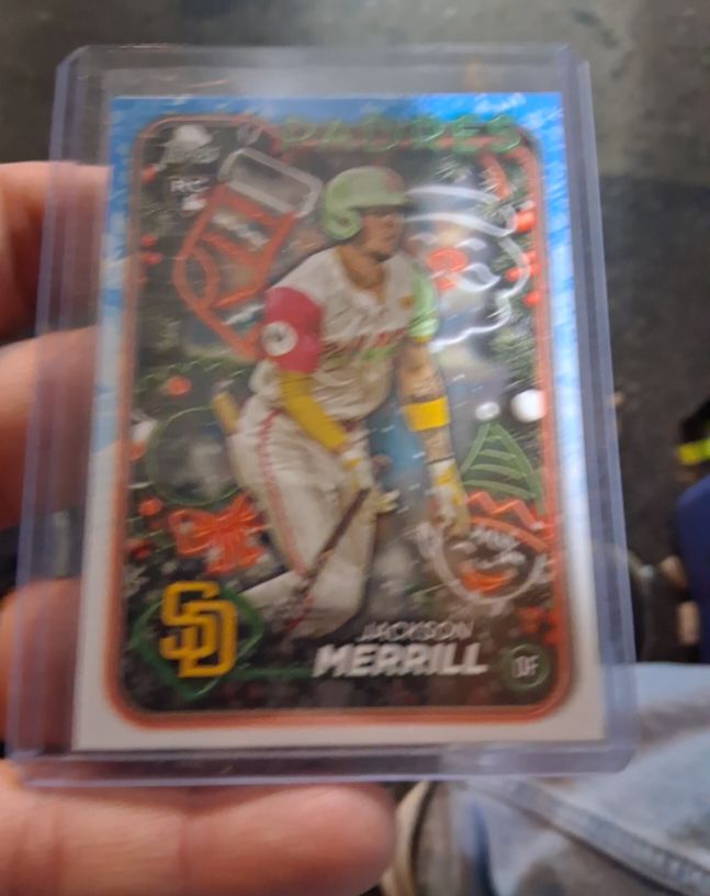 2024 Topps Holiday #H160 Jackson Merrill — front