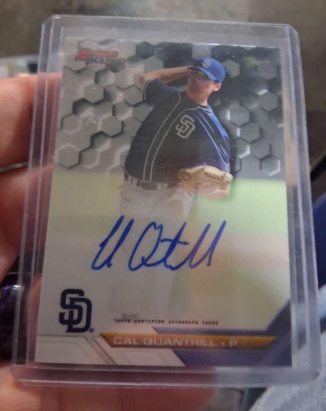 2016 Bowman's Best #B16-CQ Cal Quantrill — front