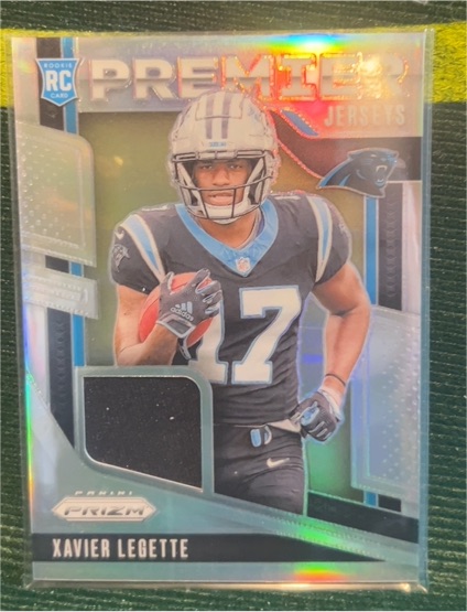 2024 Panini Prizm Premier Jerseys #PJ-XLE Xavier Legette — front