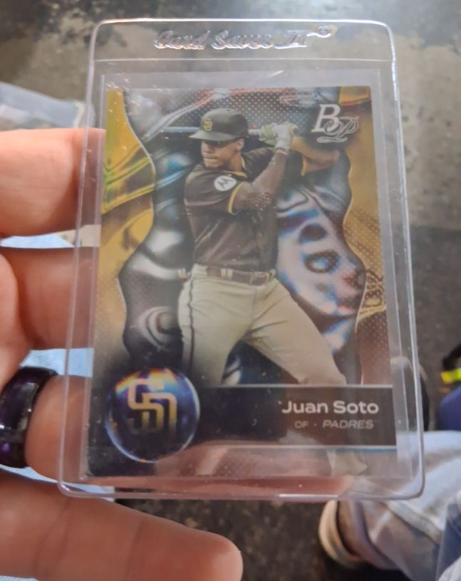 2023 Bowman Platinum #74 Juan Soto — front
