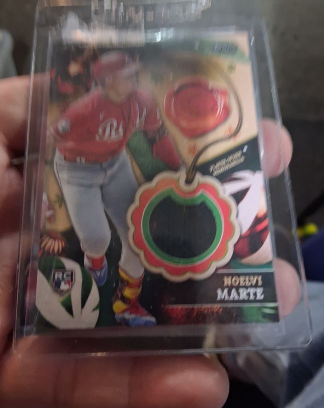 2024 Topps Holiday #RC-NM Noelvi Marte — front