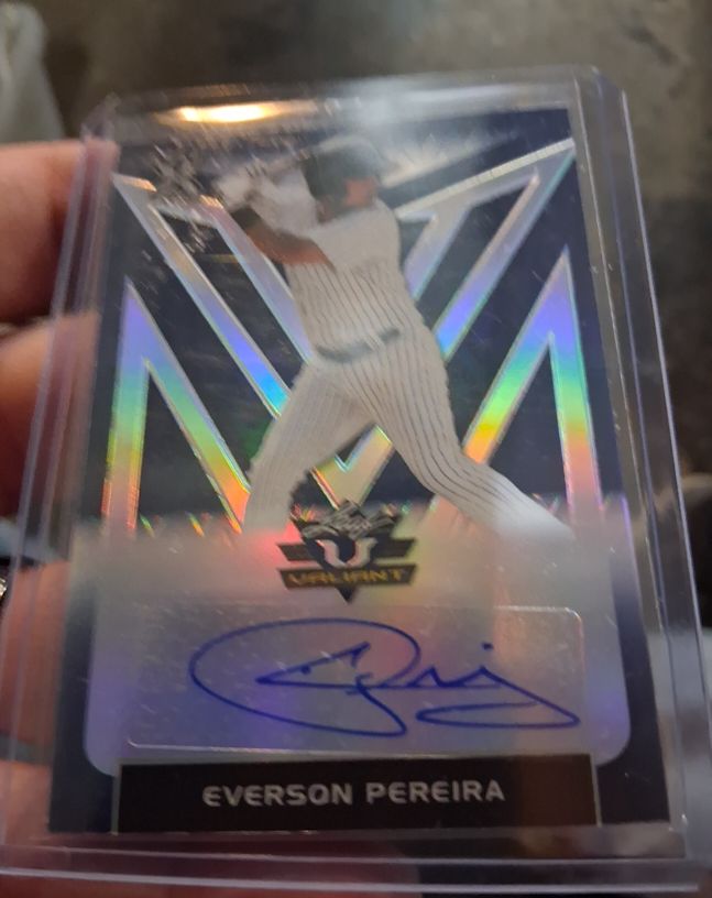 2020 Leaf Valiant #BA-EP2 Everson Pereira — front