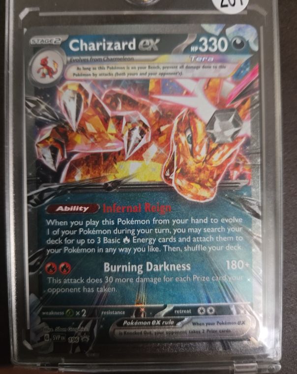 2023 Pokémon Scarlet & Violet #196 Charizard ex — front