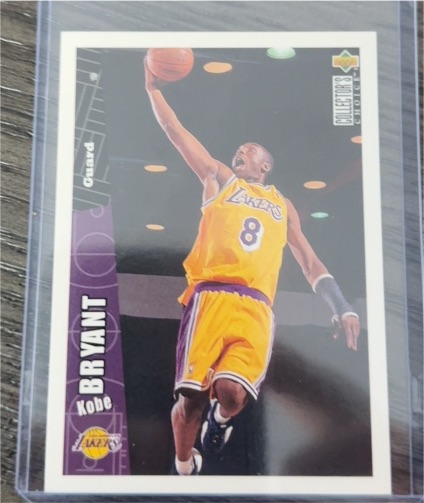 1996 Upper Deck Collectors Choice #267 Kobe Bryant — front