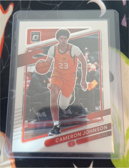 2021-22 Panini Donruss Optic #34 Cameron Johnson — front