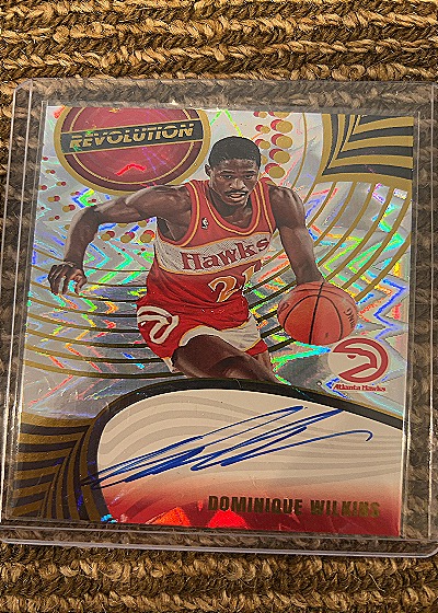 2023 Panini Revolution #A-DWA Dominique Wilkins — front