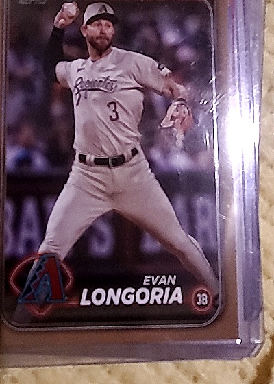 2024 Topps Series 1 #304 Evan Longoria — front
