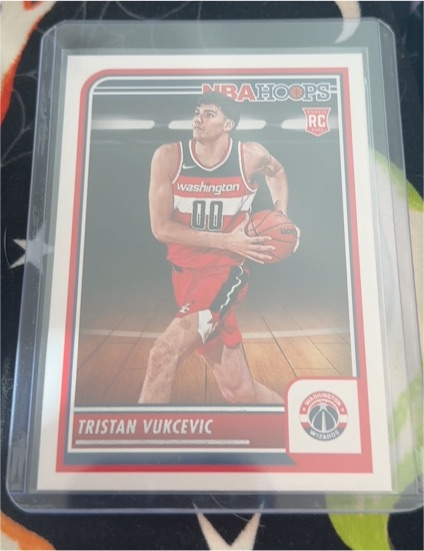 2023-24 Panini NBA Hoops #254 Tristan Vukcevic — front