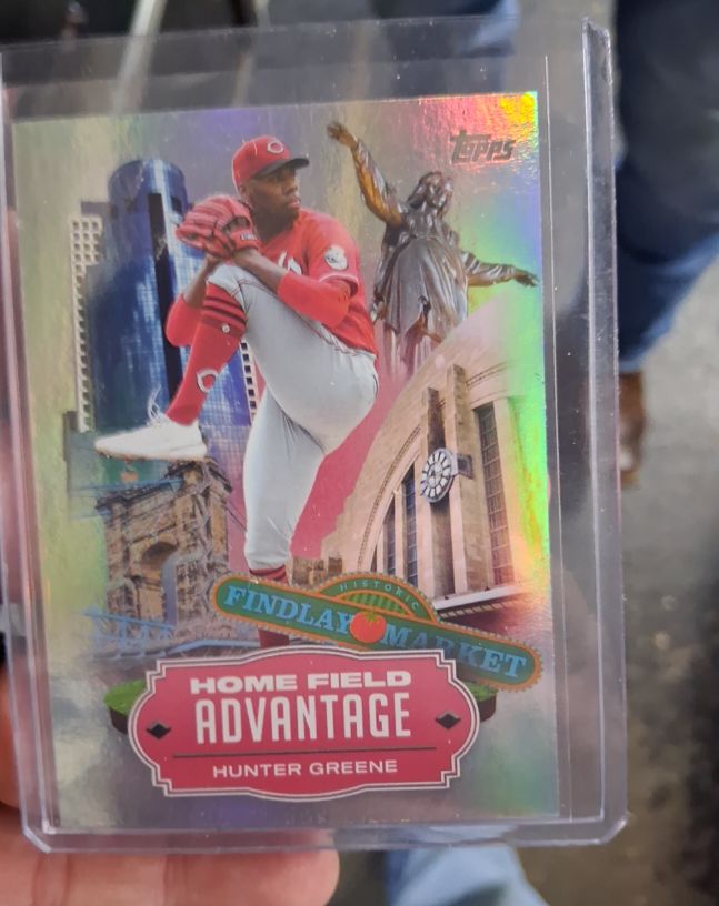 2023 Topps Update Series #HA-21 Hunter Greene — front