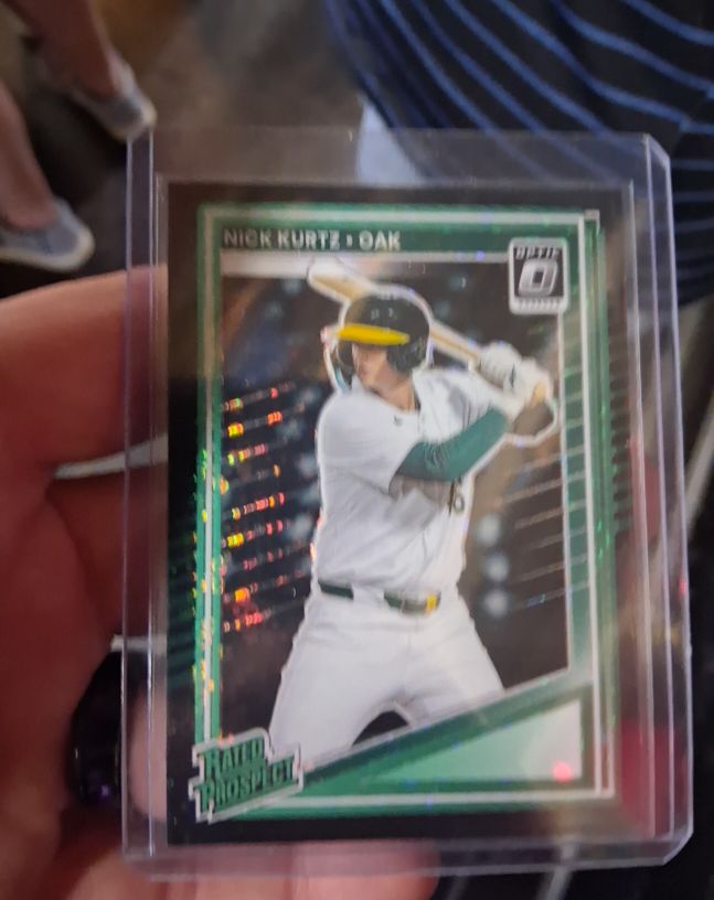 2025 Panini Donruss Optic Rated Prospects #154 Nick Kurtz — front
