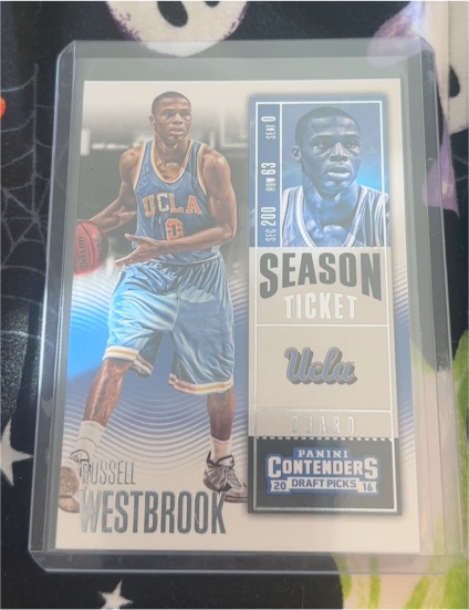 2016 Panini Contenders Draft Picks #84 Russell Westbrook — front