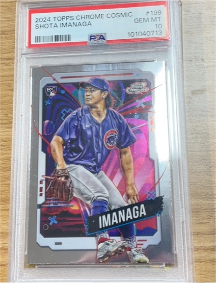 2024 Topps Chrome Cosmic #199 Shota Imanaga — front
