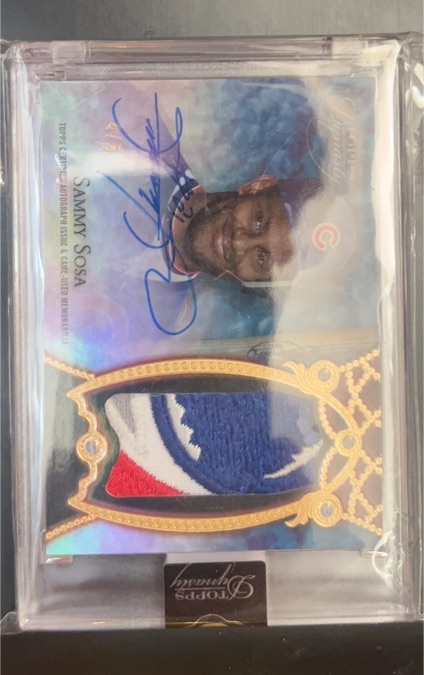 2022 Topps Dynasty #DAP-SS1 Sammy Sosa — front
