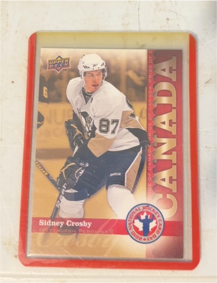 2010 Upper Deck National Hockey Card Day #HCD6 Sidney Crosby — front