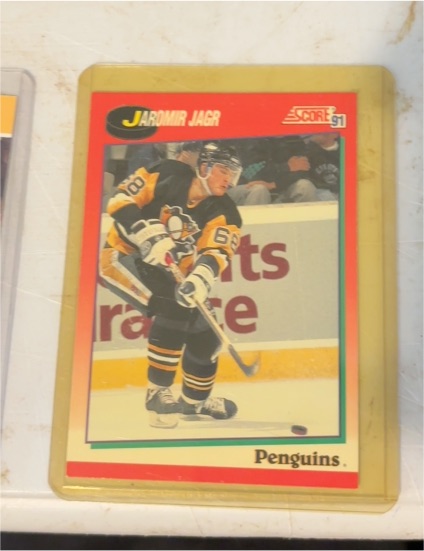 1991 Score #98 Jaromir Jagr — front