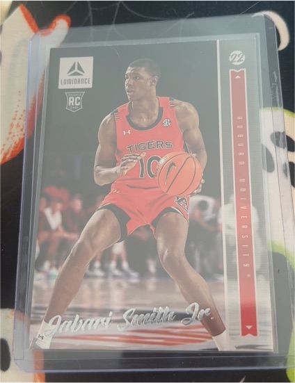 2022-23 Panini Chronicles Draft Picks Luminance #34 Jabari Smith Jr. — front