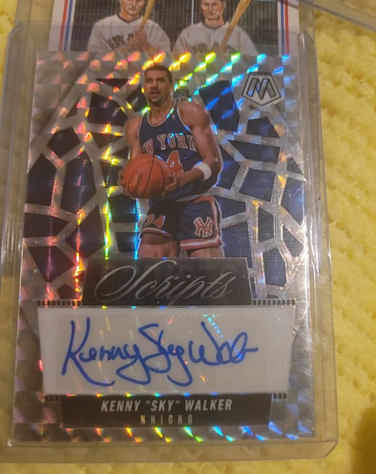 2024-25 Panini Mosaic Scripts #MS-KW Kenny Walker — front